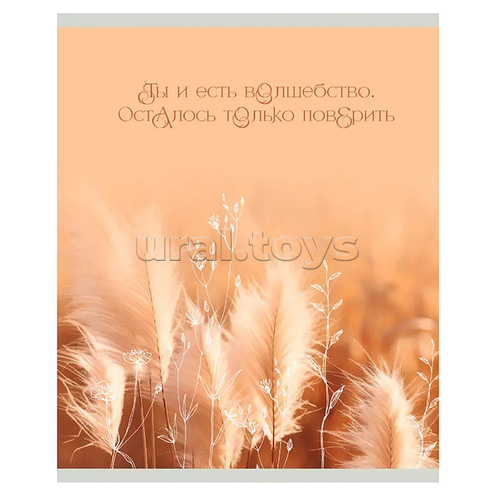 Тетрадь 48л. клетка "Ты - волшебство" А5 скрепка