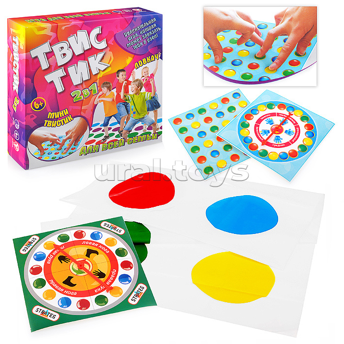 Настольная игра "ТвисТик" Настольная игра "ТвисТик"