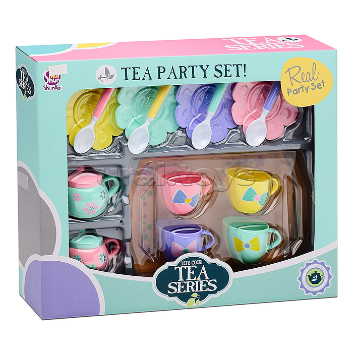 Набор посуды "Чайный сервиз "Макарун-1" в коробке