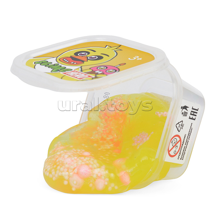 Слайм "Hero" Роботы Цыпленок жёлтый