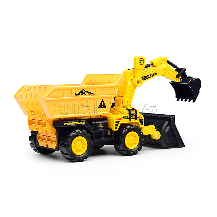 Машина-Катапульта "Экскаватор/Грейдер" в коробке Машина-Катапульта "Экскаватор/Грейдер" в коробке