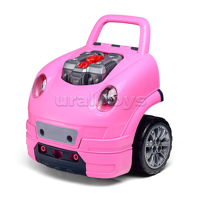 Набор Автомеханик ( разборные детали под капотом, свет/звук, дистанционный пульт), в коробке