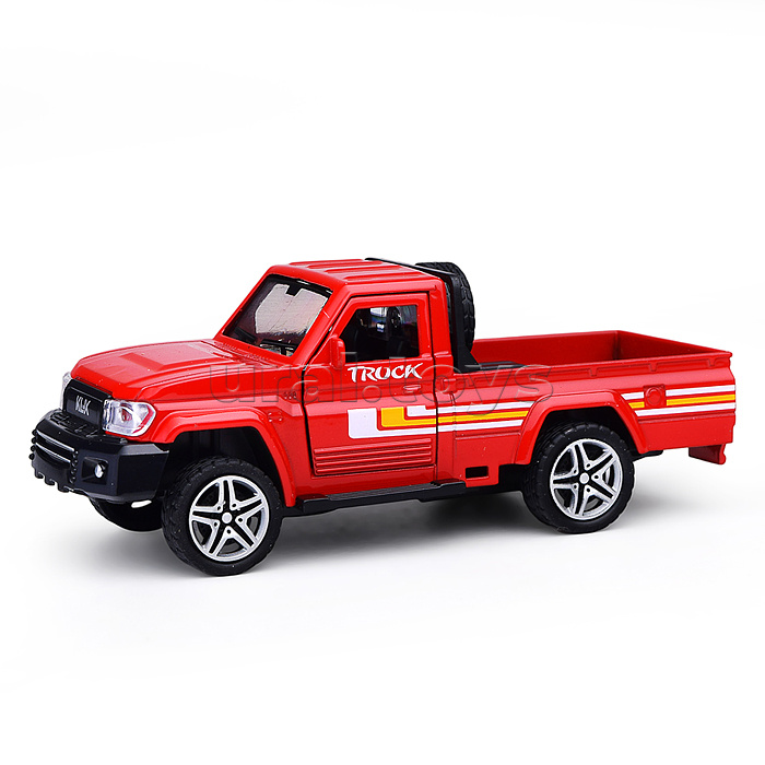Машина "Пикап" 1:32 металл (свет,звук,откр дв) в коробке