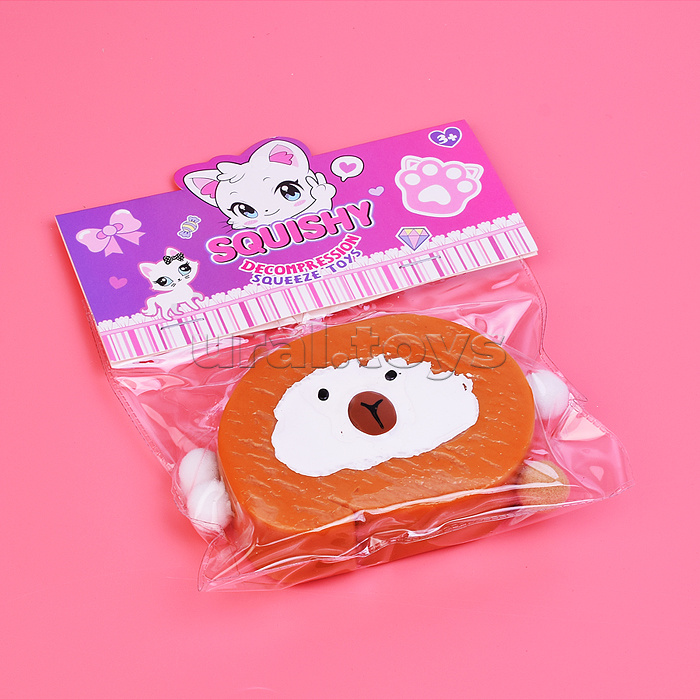 Игрушка-антистресс "Тосты с капибарой"