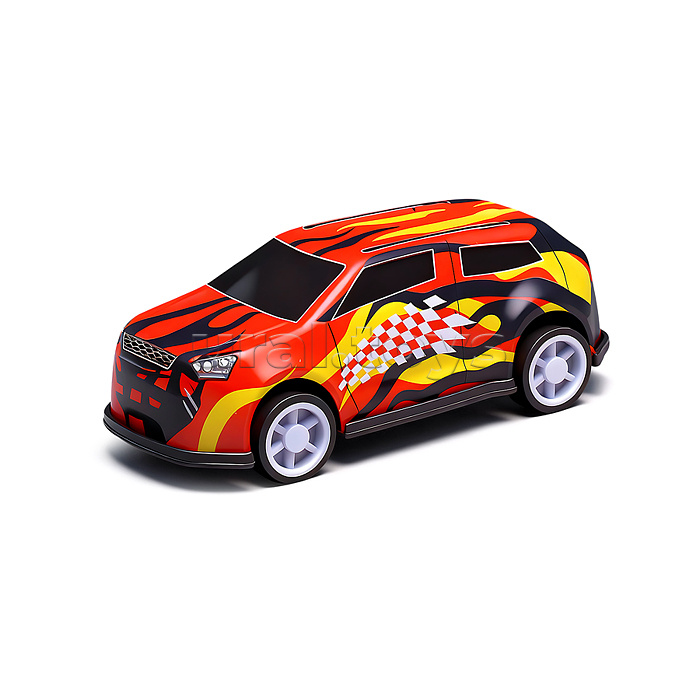 Набор машин "Мега заезд" (металл.) в коробке