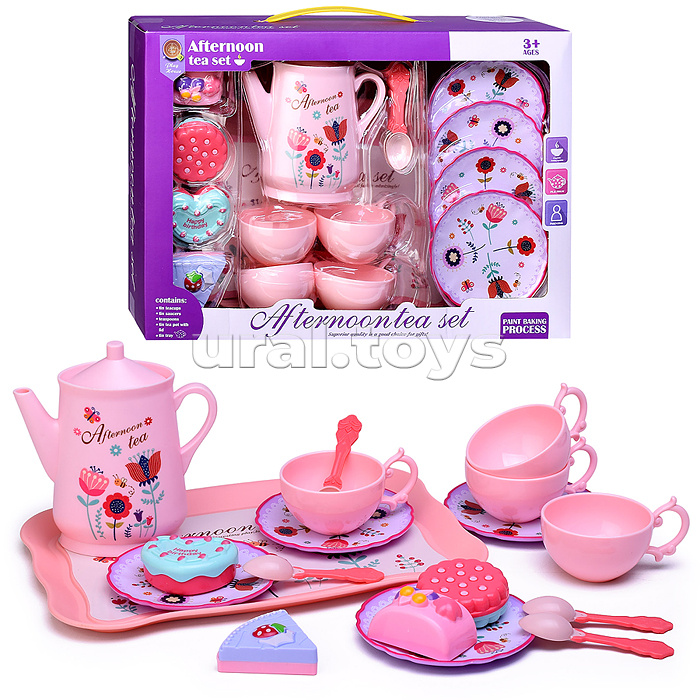 Набор посуды "Чайный сервиз" (18 предметов) в коробке