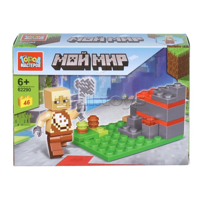 Конструктор "Мой мир" 46 дет.