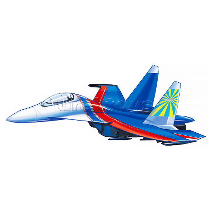 Вырубная фигурка "Самолет" (двухсторонняя)