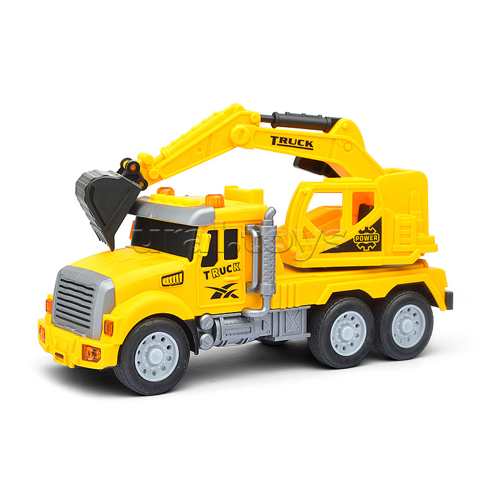 Машина "Строитель дорог" в коробке