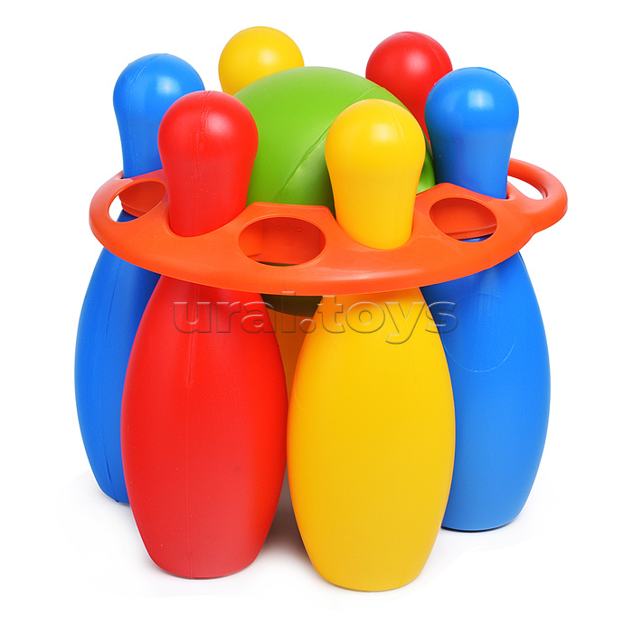 Набор боулинг с держателем, мал.