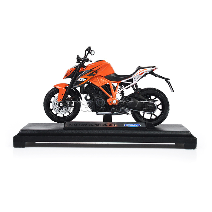 Мотоцикл 1:18 KTM 1290 SUPER DUKE R, оранжевый