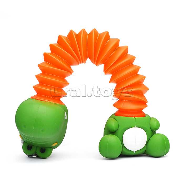 Игрушка - антистресс-брелок "Крокодил" 9см.