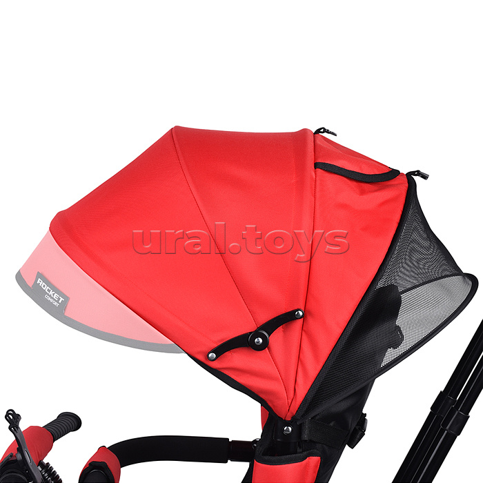Велосипед трехколесный Rocket Comfort,  колеса EVA 10"/8", цвет красный