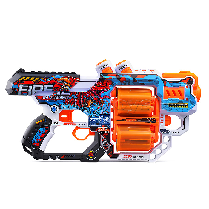 Бластер "Молниеносец" с полимернымипулями, в коробке