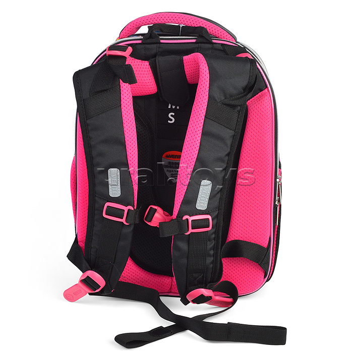 Рюкзак "Premier. BFF" школьный жесткий 37x28x18 см (17 л) вес 1000 г, 2 отделения на молнии для формата A4, 1 передний карман с органайзером, 2 боковых кармана сеточкой на резинке, эргономичная формоустойчивая вентилируемая спинка (евросетка) и мягкие S-о Рюкзак "Premier. BFF" школьный жесткий 37x28x18 см (17 л) вес 1000 г, 2 отделения на молнии для формата A4, 1 передний карман с органайзером, 2 боковых кармана сеточкой на резинке, эргономичная формоустойчивая вентилируемая спинка (евросетка) и мягкие S-о