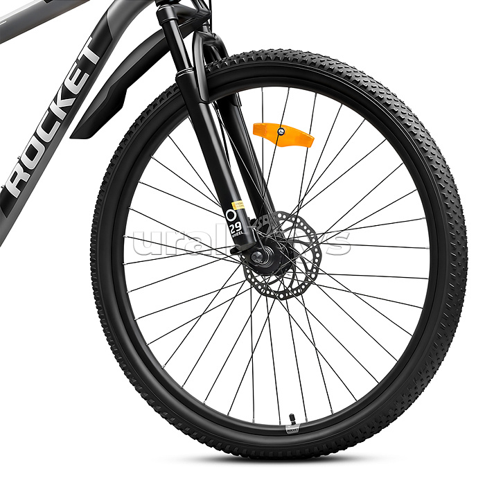 Велосипед 29" Rocket Crater Pro 29, цвет серый, размер 17,5"