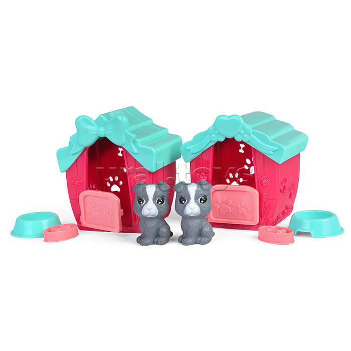 Набор питомцы "Собачки" с аксессуарами, в коробке ( в ассортименте)