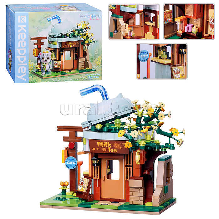 Конструктор "Кофейня" (411 дет.) в коробке