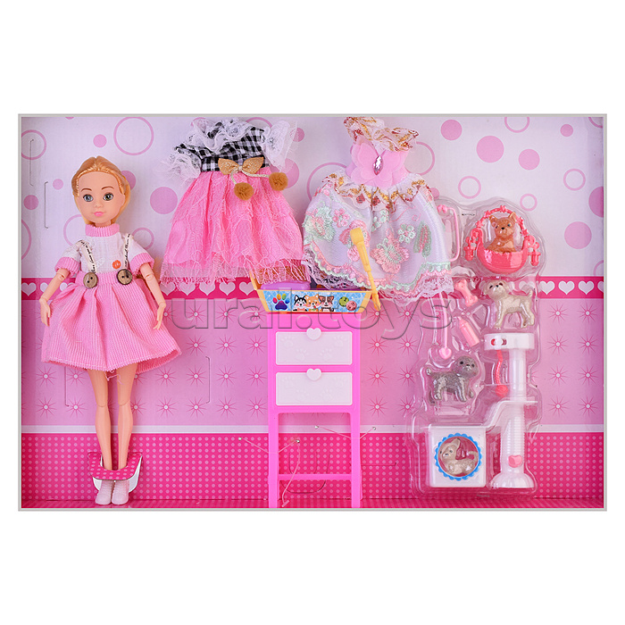 Кукла "Снежанна" с аксессуарами, в коробке