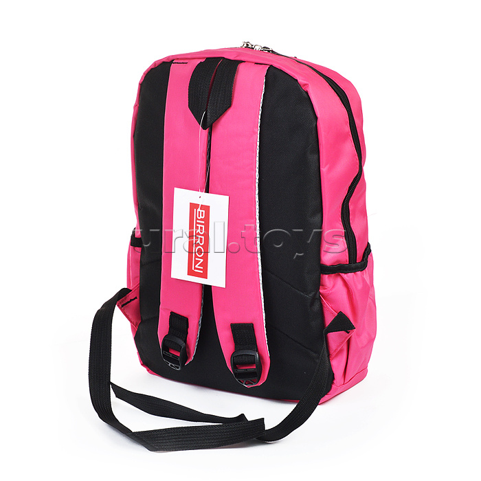 Рюкзак розовый BIRRONI 27х12х40 см