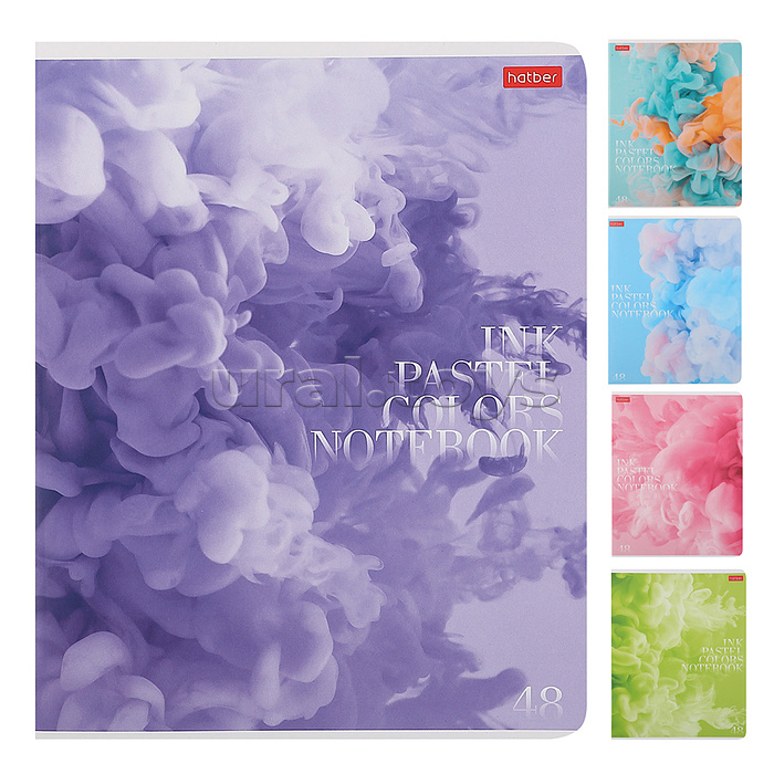 Тетрадь 48. линия "Нежный флёр" А5 на скрепке