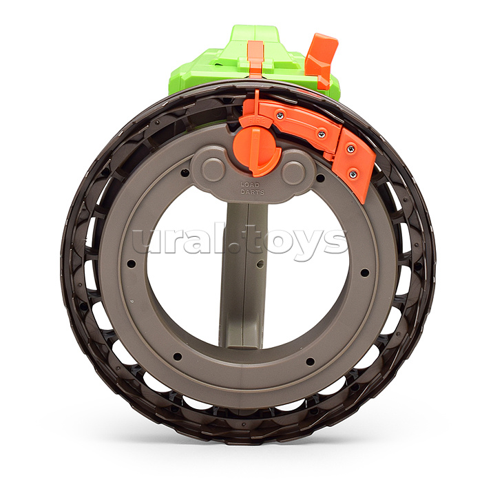 Бластер "Ярость" с мягкими пулями. в коробке