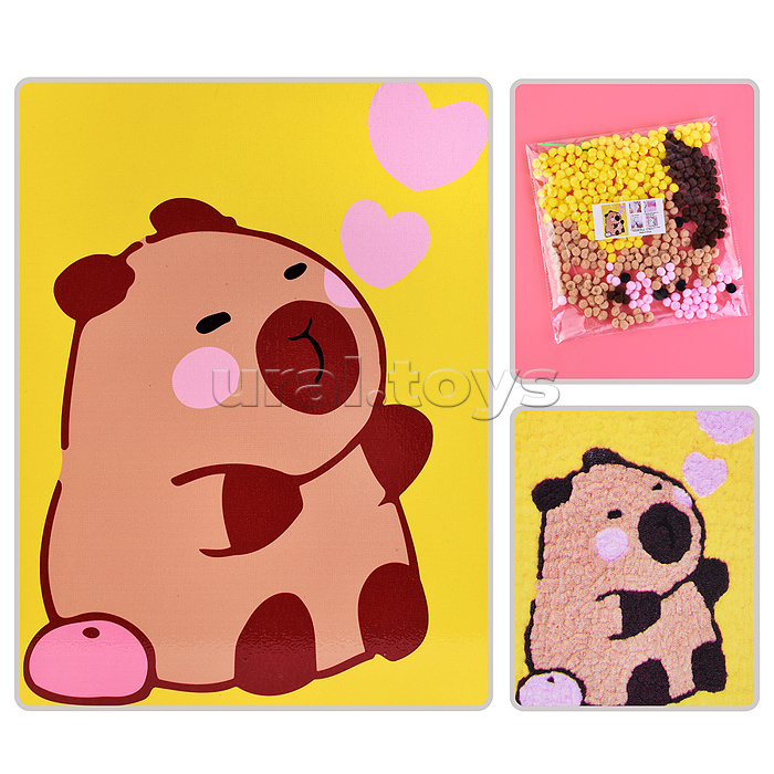 Набор творческая мастерская "Капибара" 30*40 см