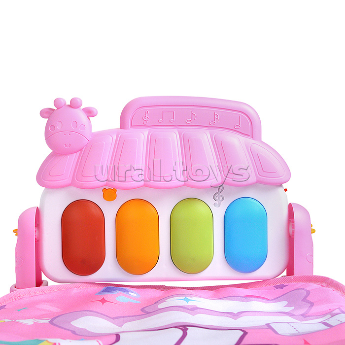 Коврик развивающий "Счастливый единорожка" в коробке