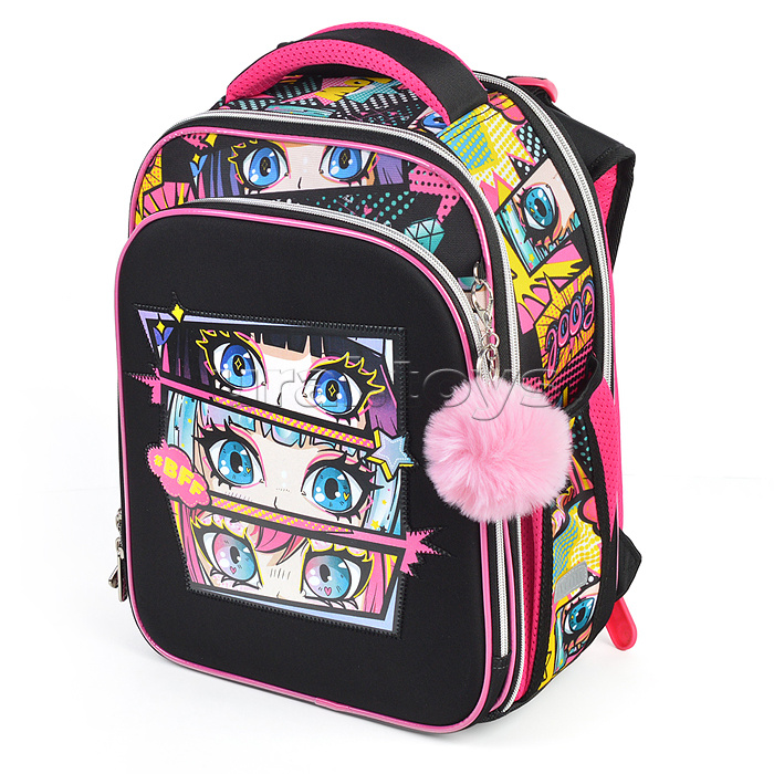 Рюкзак "Premier. BFF" школьный жесткий 37x28x18 см (17 л) вес 1000 г, 2 отделения на молнии для формата A4, 1 передний карман с органайзером, 2 боковых кармана сеточкой на резинке, эргономичная формоустойчивая вентилируемая спинка (евросетка) и мягкие S-о Рюкзак "Premier. BFF" школьный жесткий 37x28x18 см (17 л) вес 1000 г, 2 отделения на молнии для формата A4, 1 передний карман с органайзером, 2 боковых кармана сеточкой на резинке, эргономичная формоустойчивая вентилируемая спинка (евросетка) и мягкие S-о
