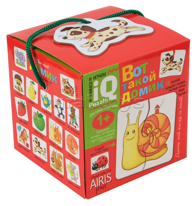 Для самых маленьких. 1+ Вот такой домик