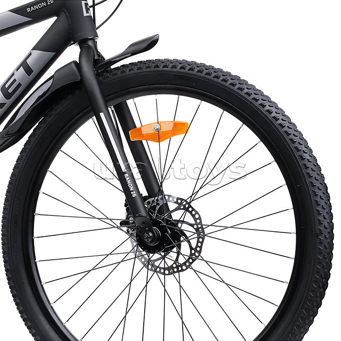 Велосипед 26" Rocket Ranon 26, цвет черный, размер 16"