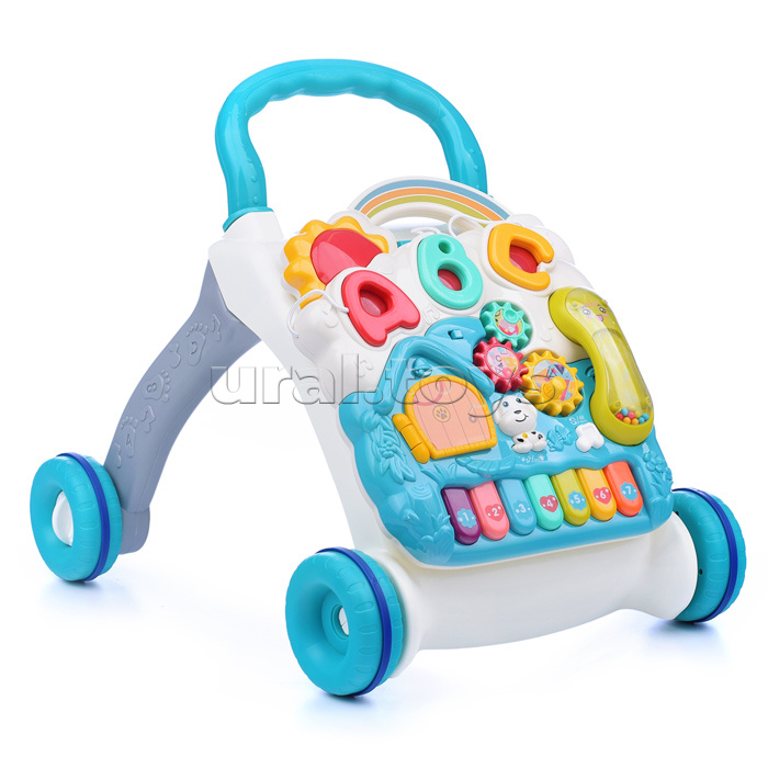 Игровой центр-Каталка "Первая прогулка" в коробке Игровой центр-Каталка "Первая прогулка" в коробке