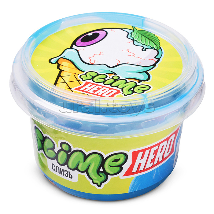 Игрушка для детей старше 3х лет "Слаймонстр" Зомби синий Игрушка для детей старше 3х лет "Слаймонстр" Зомби синий