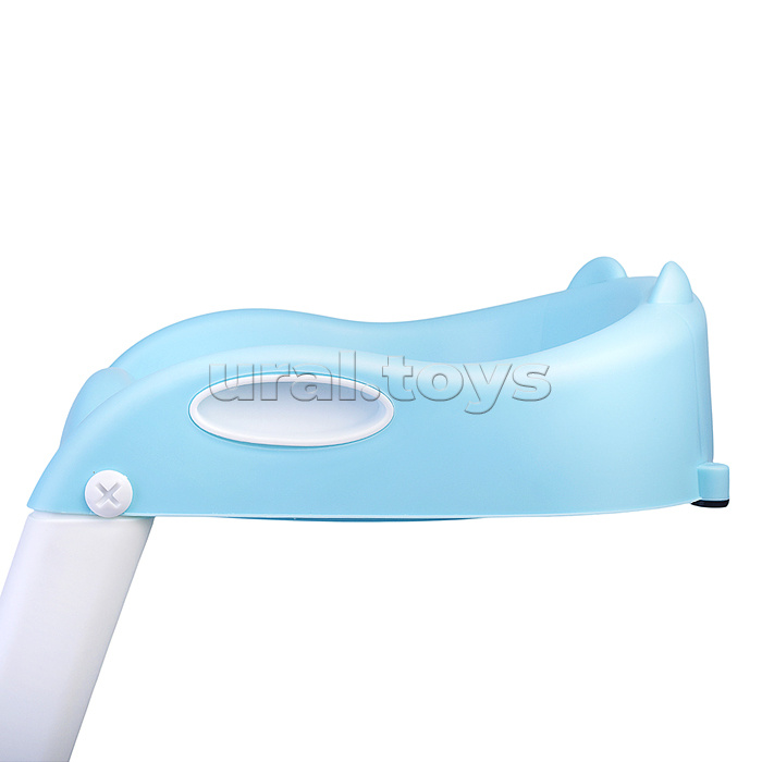 Детская накладка на унитаз со ступенькой (голубой)