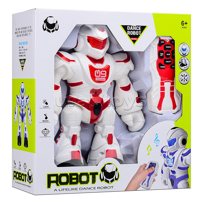 Робот "Спасатель" на батарейках, в коробке