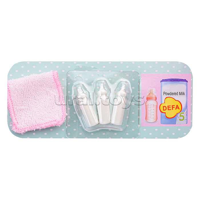 Кукла "Молодой папа" с малышом и аксессуарами, в коробке