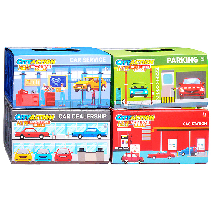 Машина "Контейнер-спид" в коробке