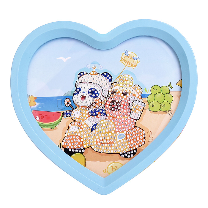 Мозаика алмазная "Капибара путешественница" 17*16см