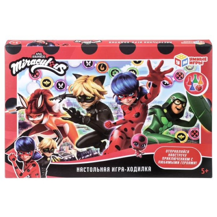 Настольная игра-ходилка "Леди Баг и Супер-кот"