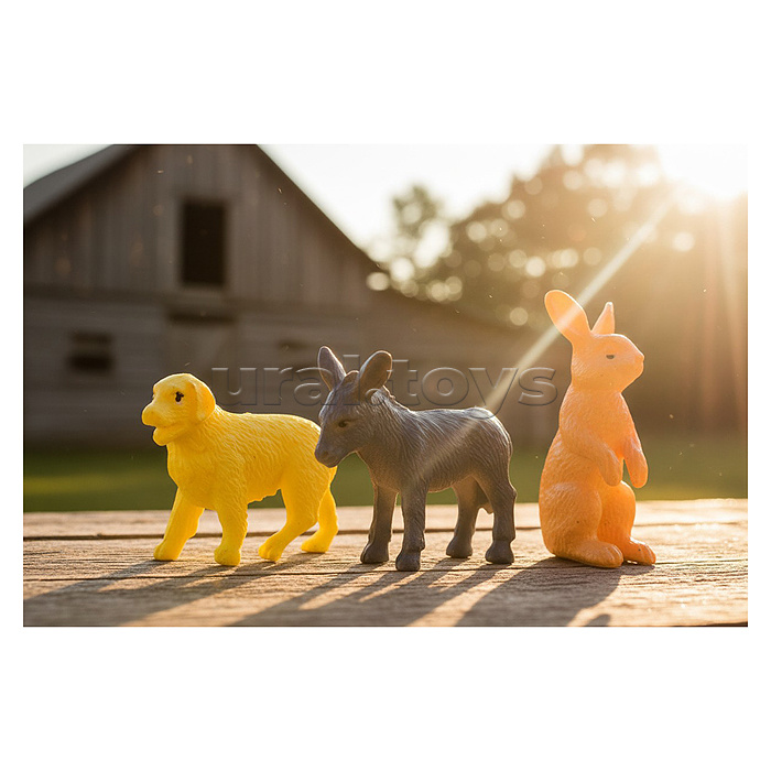 Набор животных "Домашняя ферма-1" (в ассортименте) в пакете