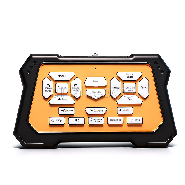 Собака "КиберЛап" в коробке