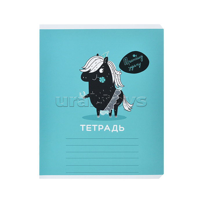 Тетрадь 18л. клетка, А5 "Творю и Вытворяю" скрепка