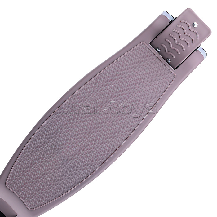 Самокат трёхколёсный ROCKET колёса световые PU, цвет мокко