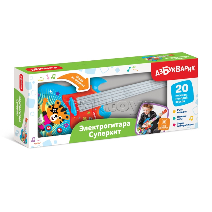 Электрогитара Суперхит Голубая
