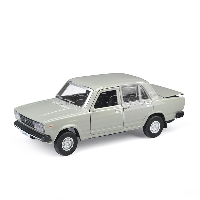 Машина металл LADA "Ваз-2105" 1997 12см, (двери, багаж, )инерц., в коробке