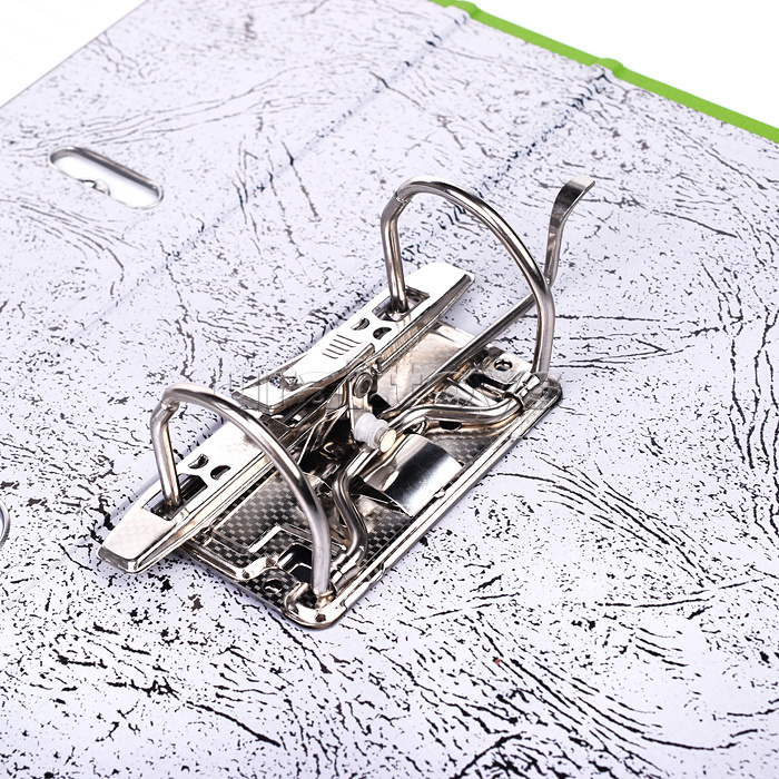 Папка с арочным механизмом A4 50 мм PP разобранная, металлическая окантовка, запечатка форзаца, наварной карман с этикеткой, салатовая Папка с арочным механизмом A4 50 мм PP разобранная, металлическая окантовка, запечатка форзаца, наварной карман с этикеткой, салатовая