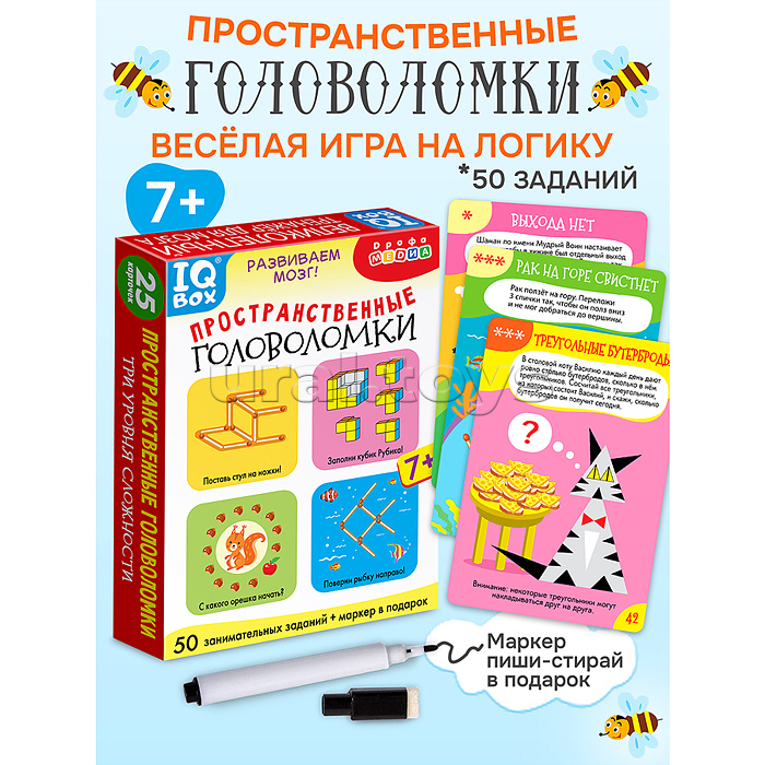 IQ Box. Пространственные головоломки