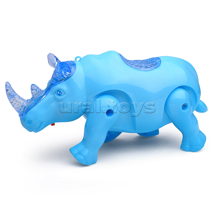 Носорог на батарейках, в коробке