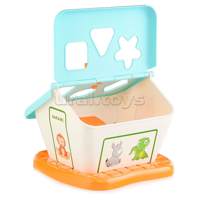 Садовый домик сафари (бирюзовый)