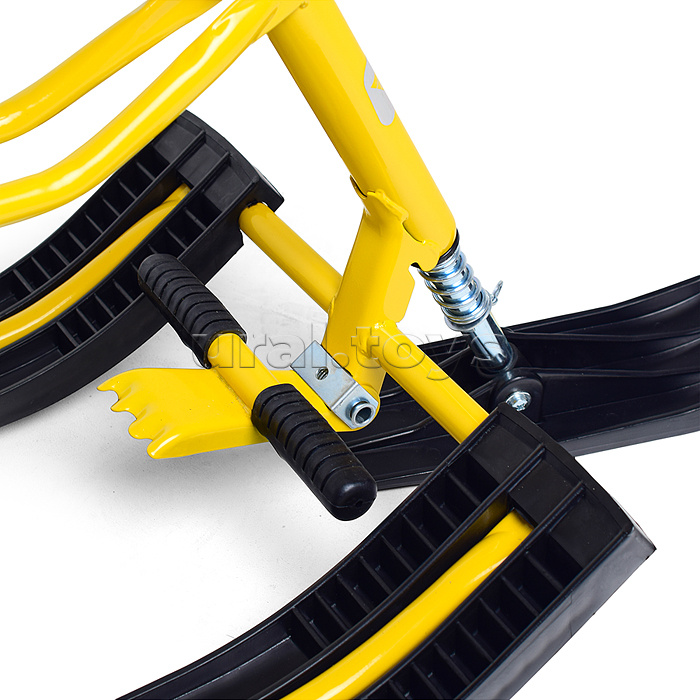 Игрушка Снегокат детский 212 "Play" разборный с высокой рамой и со спинкой (Грызун)